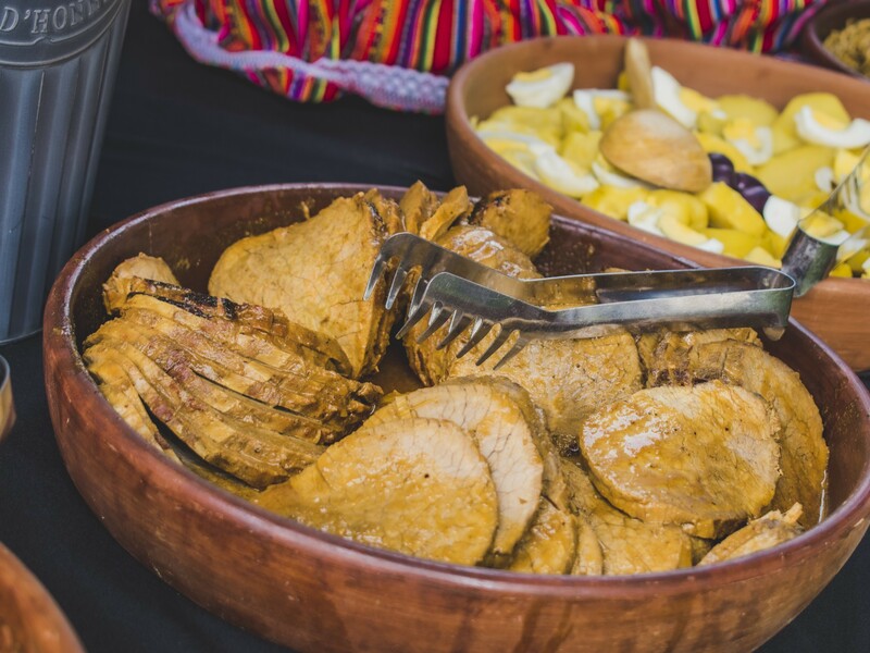 Mesa buffet criollo 2